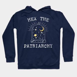 Hex The Patriarchy Femіnist Witch Funny Magical Mystical Magic moon Hoodie